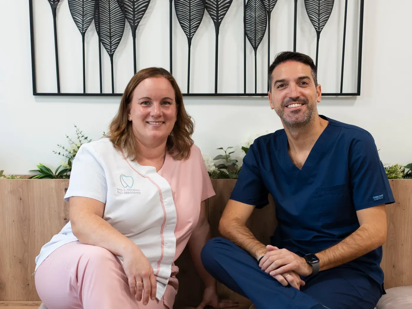 Lorena Vázquez y Carlos Morente, fundadores de Lisboa Dental en Alcorcón